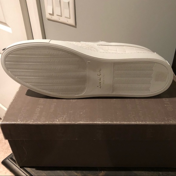 Luca Del Forte white slip ons - Picture 3 of 4